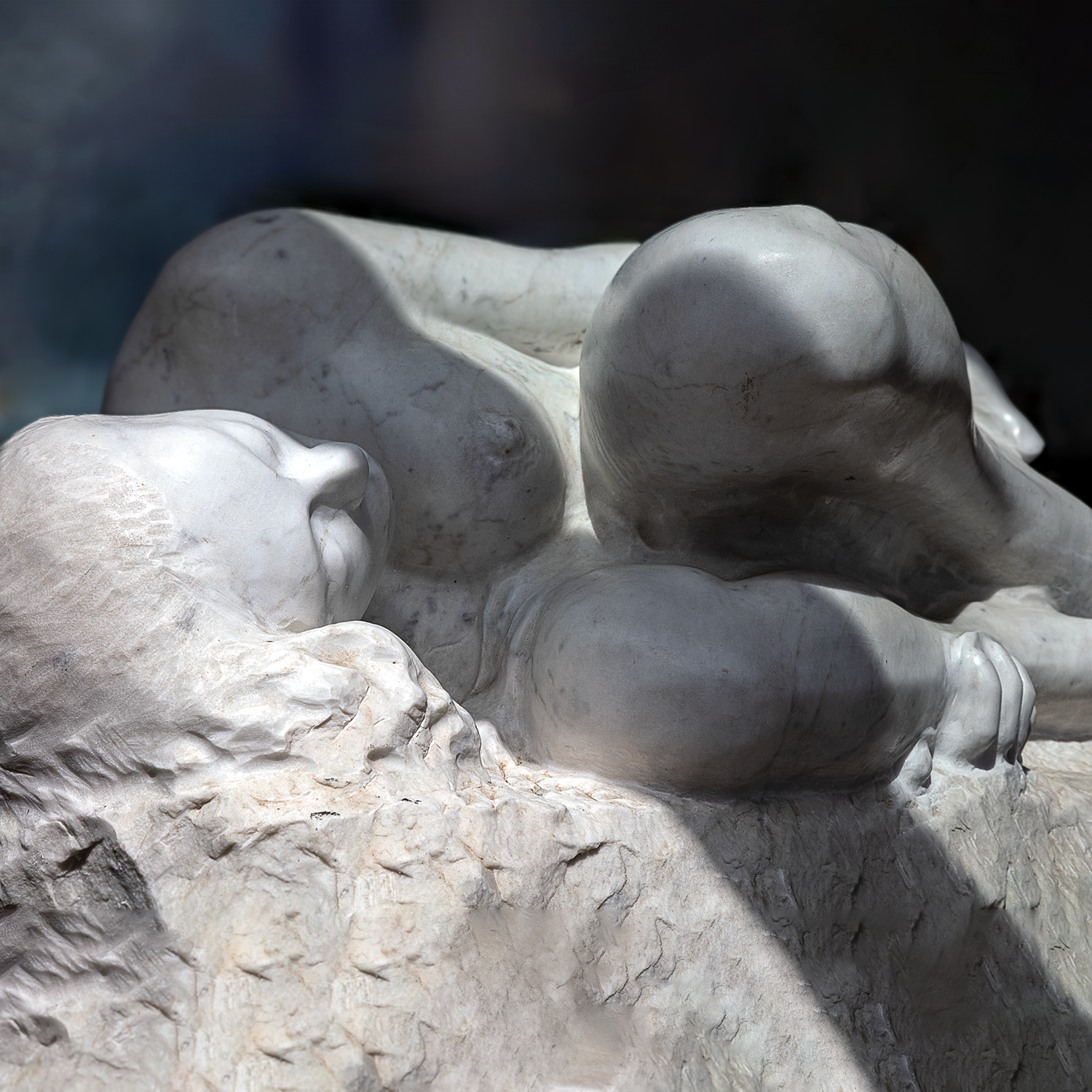 Ryszard Piotrowski, marble, sculpture