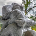 marble figure sculpture art gallery modern artist