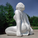 marble sculpture Ryszard Piotrowski outdoor